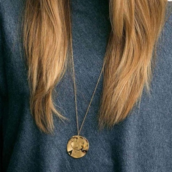 Gorjana NWT Chloe Pendant Adjustable NecklaceGold ✨